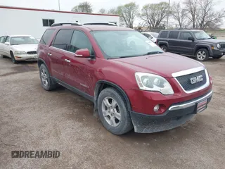 2008 GMC Acadia SLT1 with VIN 1GKEV23778J159734, listed as a IAAI auction lot 42060832 with 144,360 mi miles and . Bid and sale history available at DreamBid. Image 1.