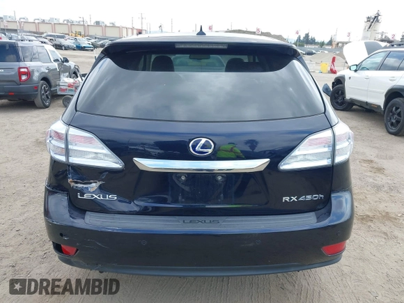 2010 Lexus RX 450h with VIN JTJBC1BA3A2024257, listed as a IAAI auction lot 42047795 with 240,558 mi miles and . Bid and sale history available at DreamBid. Image 16.