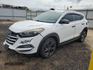 2016 Hyundai Tucson Limited z VIN KM8J33A28GU146898, wystawiony jako Copart lot #49278225 z przebiegiem 124 279 mil mil oraz Szkoda całkowita • Salvage title. Historia ofert i sprzedaży dostępna na DreamBid. Obrazek 1.
