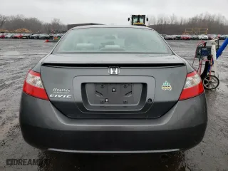 2010 Honda Civic Cpe LX with VIN 2HGFG1B60AH515835, listed as a Copart auction lot 49769605 with 109,475 mi miles and Salvage Title. Bid and sale history available at carsss.com. Image 6.