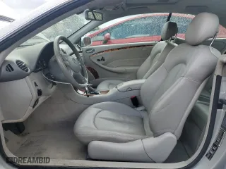 2004 Mercedes-Benz CLK-Class 3.2L with VIN WDBTJ65J04F096387, listed as a Copart auction lot 49657125 with 170,697 mi miles and Salvage Title. Bid and sale history available at carsss.com. Image 7.