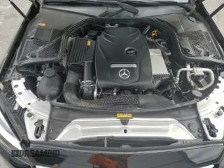 2016 Mercedes-Benz C 300 with VIN 55SWF4JB0GU108645, listed as a Copart auction lot 53869535 with 124,477 mi miles and Clean Title. Bid and sale history available at carsss.com. Image 11.