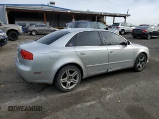 2007 Audi A4 2.0T with VIN WAUDF78E77A099734, listed as a Copart auction lot 50342225 with 136,931 mi miles and Salvage Title. Bid and sale history available at carsss.com. Image 3.