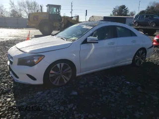 2018 Mercedes-Benz CLA with VIN WDDSJ4GB0JN691996, listed as a Copart auction lot 71502112 with 50,080 mi miles. Bid and sale history available at carsss.com. Image 1.