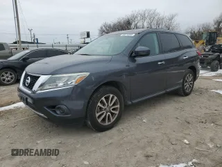 2013 Nissan Pathfinder SL with VIN 5N1AR2MN1DC603471, listed as a Copart auction lot 46274285 with 125,978 mi miles and Salvage Title. Bid and sale history available at carsss.com. Image 1.