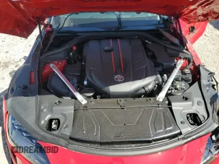 2024 Toyota GR Supra 3.0 with VIN WZ1DB0G0XRW067394, listed as a Copart auction lot 70492244 with 395 mi miles and Salvage Title. Bid and sale history available at carsss.com. Image 11.