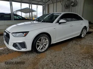 2021 Audi A4 S line Premium with VIN WAUDAAF41MA061966, listed as a Copart auction lot 48453555 with 37,794 mi miles and Salvage Title. Bid and sale history available at DreamBid. Image 1.