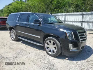 2019 Cadillac Escalade ESV Premium Luxury z VIN 1GYS4JKJ3KR300522, wystawiony jako Copart lot #55135775 z przebiegiem 68 384 mil mil oraz Szkoda całkowita • Salvage title. Historia ofert i sprzedaży dostępna na DreamBid. Obrazek 4.