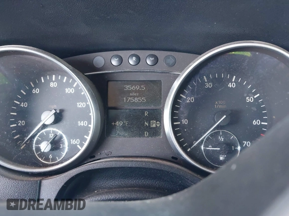 2006 Mercedes-Benz M 350 with VIN 4JGBB86EX6A098960, listed as a IAAI auction lot 41054350 with 175,855 mi miles and . Bid and sale history available at DreamBid. Image 7.