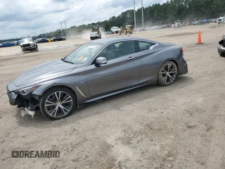 2017 Infiniti Q60 Premium z VIN JN1CV7EL7HM320126, wystawiony jako Copart lot #58373345 z przebiegiem 97 122 mil mil oraz Szkoda całkowita • Salvage title. Historia ofert i sprzedaży dostępna na DreamBid. Obrazek 1.