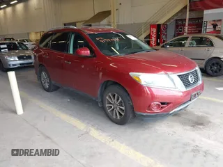 2013 Nissan Pathfinder SL with VIN 5N1AR2MN1DC644053, listed as a IAAI auction lot 41944570 with 86,861 mi miles and . Bid and sale history available at DreamBid. Image 1.