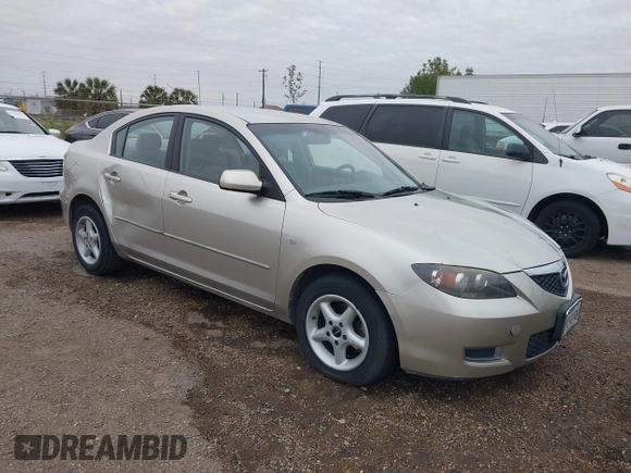 2008 Mazda 3 Sport with VIN JM1BK12F681777010, listed as a IAAI auction lot 41284049 with 127,887 mi miles and . Bid and sale history available at DreamBid. Image 1.