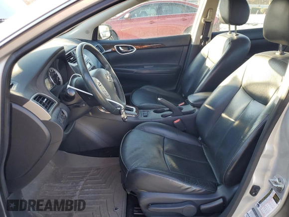 2015 Nissan Sentra SL with VIN 3N1AB7AP1FY267507, listed as a Copart auction lot 48666305 with 163,617 mi miles and Salvage Title. Bid and sale history available at DreamBid. Image 7.