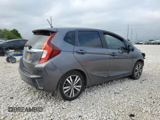 2015 Honda Fit EX-L with VIN 3HGGK5H85FM747522, listed as a Copart auction lot 51089855 with 0 mi miles and Salvage Title. Bid and sale history available at carsss.com. Image 3.