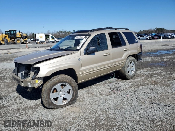 1999 Jeep Grand Cherokee Limited with VIN 1J4GW68N3XC747496, listed as a Copart auction lot 46459235 with 0 mi miles and Salvage Title. Bid and sale history available at carsss.com. Image 1.
