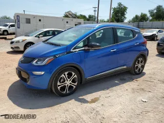 2017 Chevrolet Bolt EV Premier with VIN 1G1FX6S0XH4184723, listed as a Copart auction lot 68711104 with 57,178 mi miles and Salvage Title. Bid and sale history available at carsss.com. Image 1.
