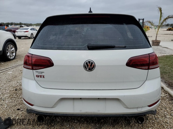 2020 Volkswagen Golf GTI S with VIN 3VW6T7AU0LM006682, listed as a Copart auction lot 38932044 with 50,030 mi miles. Bid and sale history available at carsss.com. Image 6.