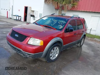 2006 Ford Freestyle SE with VIN 1FMZK01186GA13387, listed as a IAAI auction lot 41604310 with 212,885 mi miles. Bid and sale history available at carsss.com. Image 2.
