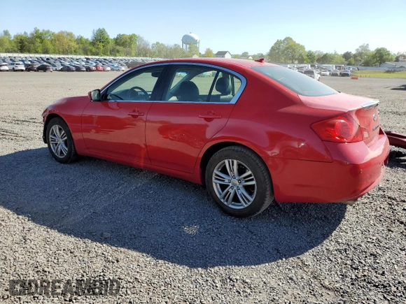 2013 Infiniti G37 x with VIN JN1CV6AR7DM351231, listed as a Copart auction lot 54956005 with 181,784 mi miles and Salvage Title. Bid and sale history available at carsss.com. Image 2.