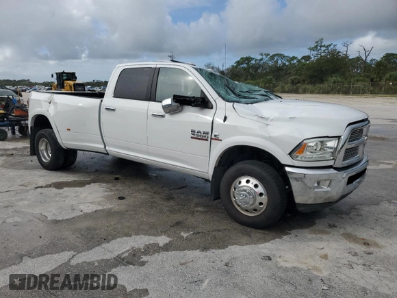 2015 Ram 3500 Laramie with VIN 3C63RRJL1FG622909, listed as a Copart auction lot 75750444 with 56,304 mi miles and Non Repairable. Bid and sale history available at carsss.com. Image 4.