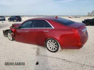 2014 Cadillac CTS Luxury RWD with VIN 1G6AR5SX8E0155133, listed as a Copart auction lot 49601595 with 37,554 mi miles and Salvage Title. Bid and sale history available at carsss.com. Image 2.