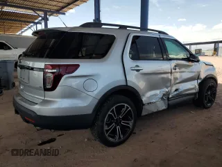 2015 Ford Explorer Sport with VIN 1FM5K8GT8FGC61113, listed as a Copart auction lot 63442475 with 183,396 mi miles and Salvage title. Bid and sale history available at DreamBid. Image 3.