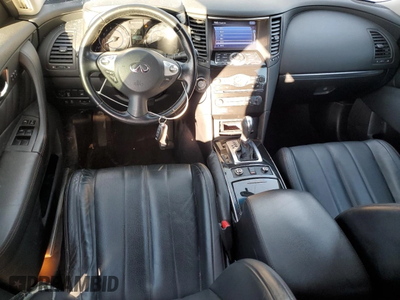 2014 Infiniti QX70 с VIN JN8CS1MW2EM411268, выставлен на аукционе Copart как лот 49371255 с пробегом 181 649 миль миль и Списание • Salvage title. История ставок и продаж доступна на DreamBid. Изображение 8.