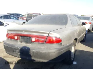 2001 Buick Century Custom with VIN 2G4WS52J611250092, listed as a Copart auction lot 53776380 with 166,988 mi miles and Salvage Title. Bid and sale history available at carsss.com. Image 4.