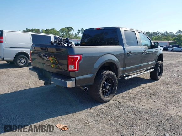 2015 Ford F-150 XL with VIN 1FTEW1CP3FFC70624, listed as a IAAI auction lot 42017392 with Not provided miles and . Bid and sale history available at DreamBid. Image 4.