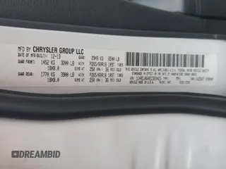 2014 Dodge Durango SXT with VIN 1C4RDJAG4EC323423, listed as a Copart auction lot 60159145 with 160,022 mi miles and Salvage title. Bid and sale history available at DreamBid. Image 13.