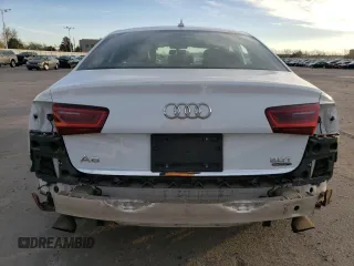 2017 Audi A6 Premium with VIN WAUF8AFC5HN064783, listed as a Copart auction lot 49827245 with 51,014 mi miles and Salvage Title. Bid and sale history available at carsss.com. Image 6.