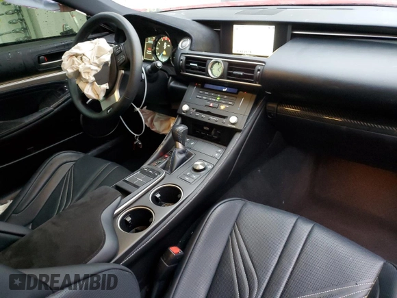2015 Lexus RC F F z VIN JTHHP5BC9F5004111, wystawiony jako Copart lot #82548153 z przebiegiem 31 778 mil mil oraz . Historia ofert i sprzedaży dostępna na DreamBid. Obrazek 8.