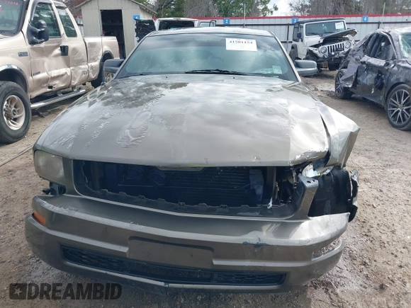 2005 Ford Mustang Deluxe with VIN 1ZVFT80N955159084, listed as a IAAI auction lot 41501154 with 222,942 mi miles. Bid and sale history available at carsss.com. Image 13.