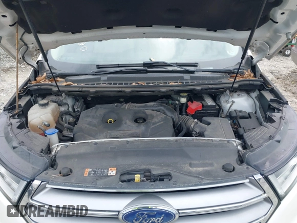 2015 Ford Edge SEL with VIN 2FMTK3J99FBC37403, listed as a IAAI auction lot 41970971 with 136,097 mi miles. Bid and sale history available at carsss.com. Image 10.