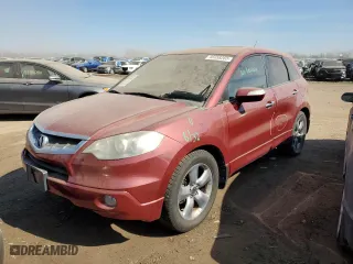 2007 Acura RDX with VIN 5J8TB18237A012040, listed as a Copart auction lot 48458265 with 143,922 mi miles and Salvage Title. Bid and sale history available at carsss.com. Image 1.