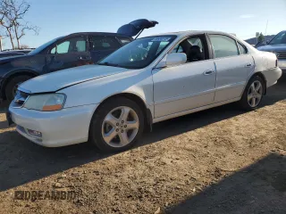 2002 Acura TL Type S w/Navigation with VIN 19UUA56982A010727, listed as a Copart auction lot 45600315 with 260,119 mi miles and Salvage Title. Bid and sale history available at carsss.com. Image 1.