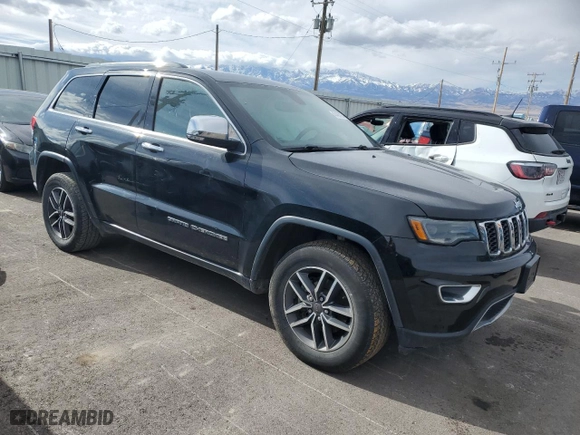 2019 Jeep Grand Cherokee Limited with VIN 1C4RJEBG3KC680764, listed as a Copart auction lot 43480785 with 96,947 mi miles and Salvage Title. Bid and sale history available at carsss.com. Image 4.
