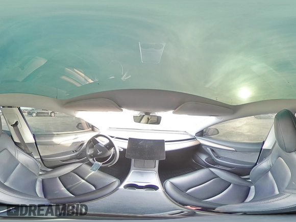 2022 Tesla Model 3 with VIN 5YJ3E1EAXNF120970, listed as a Copart auction lot 47631725 with 33,205 mi miles and Salvage Title. Bid and sale history available at DreamBid. Image 12.