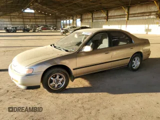 1995 Honda Accord LX with VIN JHMCD5638SC054503, listed as a Copart auction lot 43635955 with 123,683 mi miles and Salvage Title. Bid and sale history available at carsss.com. Image 1.