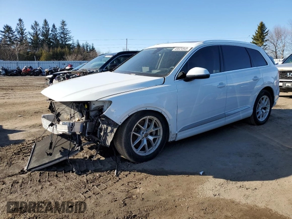 2019 Audi Q7 Prestige with VIN WA1VAAF75KD011398, listed as a Copart auction lot 49524945 with 103,306 mi miles and Salvage Title. Bid and sale history available at carsss.com. Image 1.