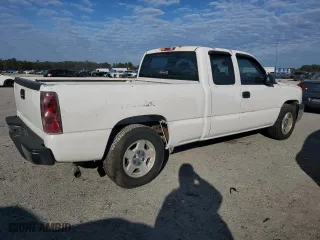 2003 Chevrolet Silverado 1500 Work Truck with VIN 2GCEC19X731245311, listed as a Copart auction lot 87621145 with 105,910 mi miles and Clean Title. Bid and sale history available at carsss.com. Image 3.