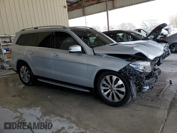 2018 Mercedes-Benz GLS with VIN 4JGDF6EE6JB116201, listed as a Copart auction lot 43368923 with 52,765 mi miles. Bid and sale history available at carsss.com. Image 4.