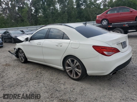 2015 Mercedes-Benz CLA 250 with VIN WDDSJ4EB9FN220682, listed as a Copart auction lot 55696345 with Not Provided miles and Salvage Title. Bid and sale history available at DreamBid. Image 2.