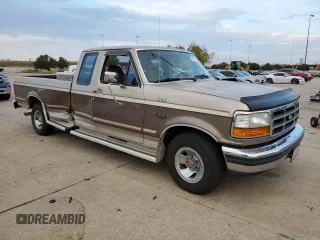1992 Ford F-150 with VIN 1FTEX15H2NKA46074, listed as a Copart auction lot 79233364 with 188,545 mi miles and Salvage Title. Bid and sale history available at carsss.com. Image 4.