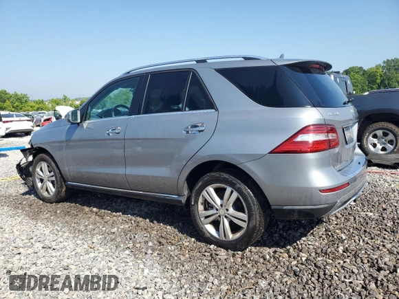 2014 Mercedes-Benz M 350 with VIN 4JGDA2EB4EA406865, listed as a Copart auction lot 61630045 with 142,616 mi miles and Salvage title. Bid and sale history available at DreamBid. Image 2.