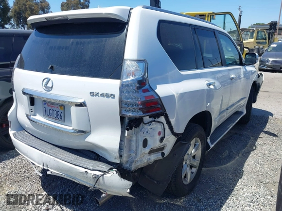 2015 Lexus GX 460 with VIN JTJBM7FX5F5109248, listed as a IAAI auction lot 41968396 with 93,318 mi miles and . Bid and sale history available at carsss.com. Image 4.