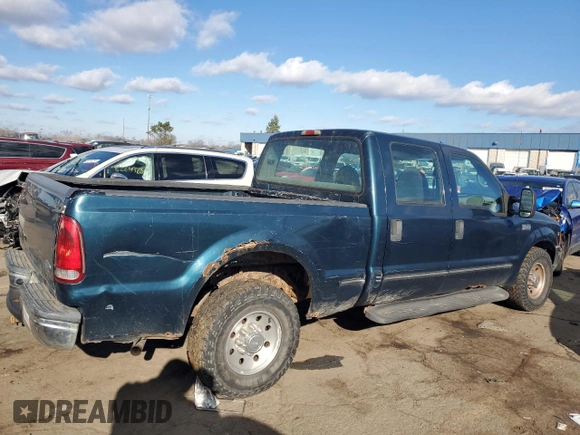 1999 Ford F-250 XL с VIN 1FTNW20S1XEC59482, выставлен на аукционе Copart как лот 82461864 с пробегом 185 962 миль миль и Чистый • Clean title. История ставок и продаж доступна на DreamBid. Изображение 3.