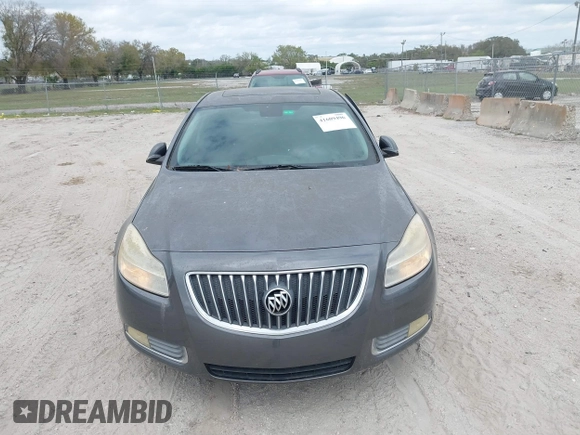 2011 Buick Regal CXL Turbo TO2 with VIN W04GW5EV0B1107958, listed as a IAAI auction lot 41609496 with Not Provided miles. Bid and sale history available at carsss.com. Image 6.