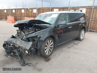 2013 Ford Flex Limited w/EcoBoost with VIN 2FMHK6DT6DBD18919, listed as a IAAI auction lot 40777566 with 166,688 mi miles. Bid and sale history available at carsss.com. Image 2.