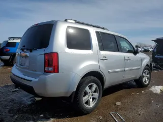 2011 Honda Pilot EX with VIN 5FNYF4H42BB098890, listed as a Copart auction lot 49704515 with 34,337 mi miles and Salvage Title. Bid and sale history available at DreamBid. Image 3.